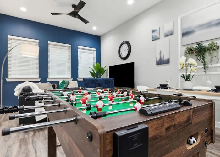 The Opal 2bd Towenhouse 7st Walkable Casa de férias Fort Worth